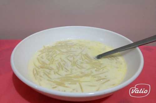 Рецепты молочного супа с вермишелью, секреты