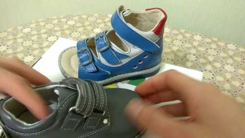 Правильный выбор детской обуви